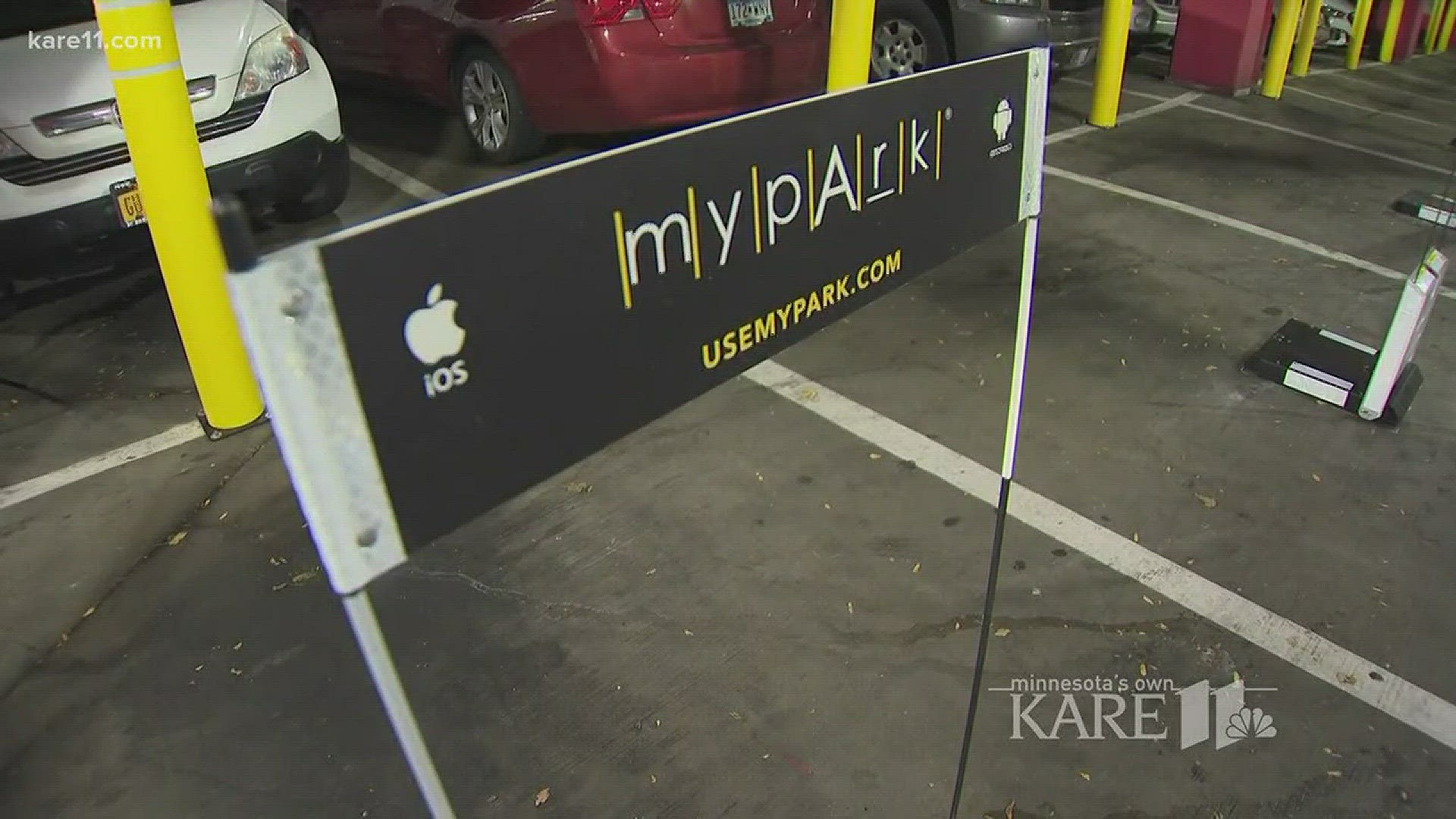 The Mall of America is making Black Friday shopping easier with an app. It's called MyPark, and it lets you reserve one of 20 prime spaces in the mall's east and west ramps just steps from the door. http://kare11.tv/2j5qovI