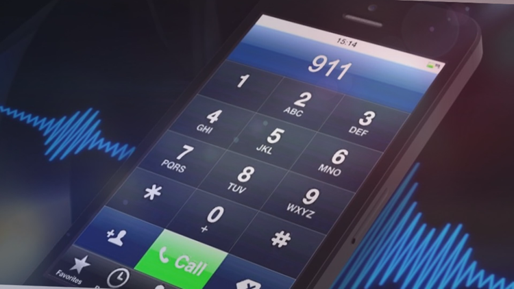 calling 911 from cell phone vs landline