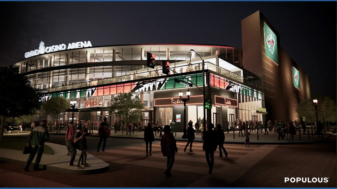 Minnesota Wild and Saint Paul unveil $600M arena renovation plan, seek state funding