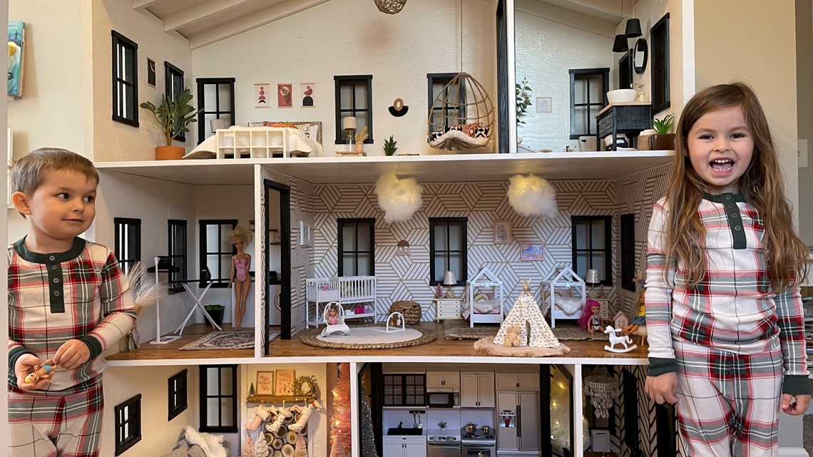 Brooklyn Park parents make doll house dream house kare11