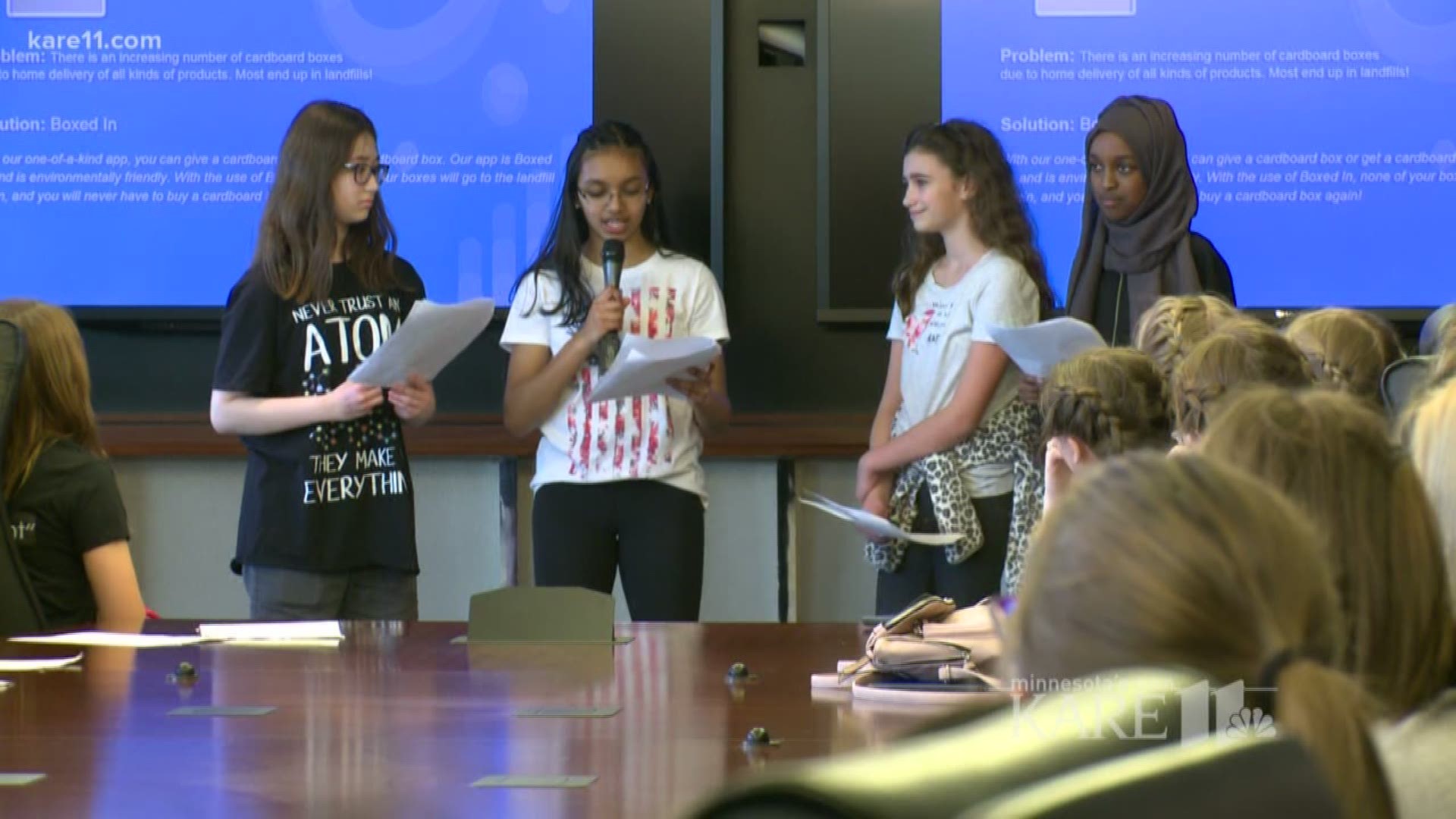The future of technology is in the hands of the next generation and that was on full display inside the U.S. Bank boardroom. https://kare11.tv/2rf55rZ
