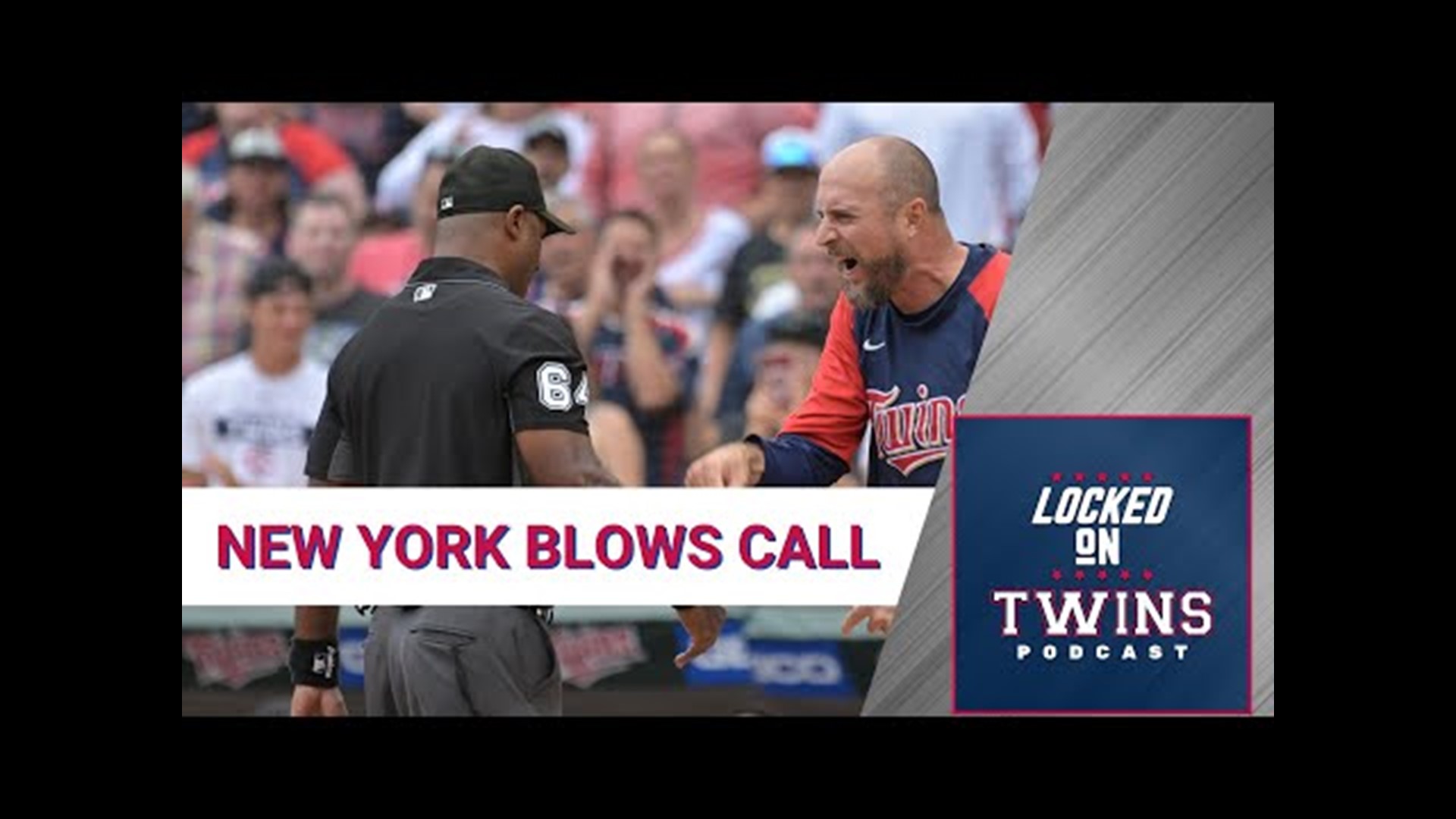 The Minnesota Twins lost a tough game Sunday when the replay review room in New York blew a call, scoring a key run for the Toronto Blue Jays.