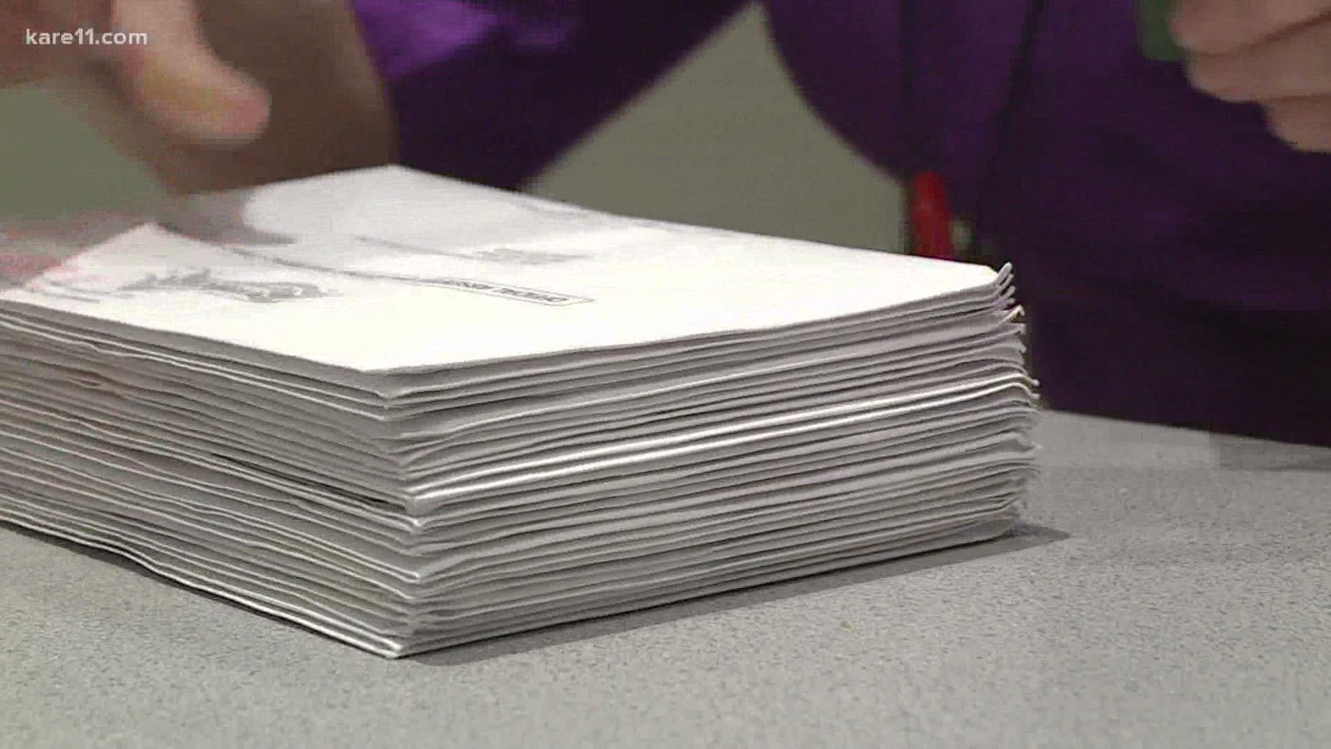 KARE 11 decided to follow the ballots at a Twin Cities area county elections office, to see the process and security measures from start to finish.