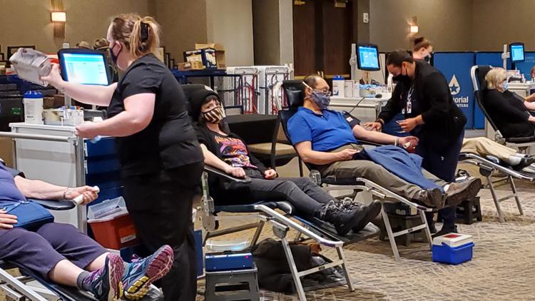 Turnout for March Blood drive hits seven-year high