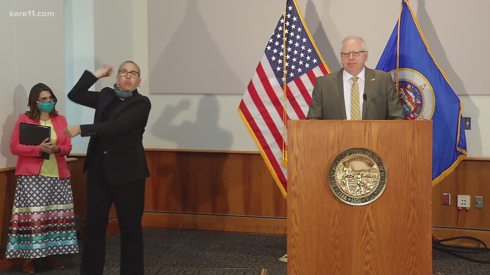 Governor Tim Walz announced that he will convene a special legislative session starting Friday, with police reform among his priorities