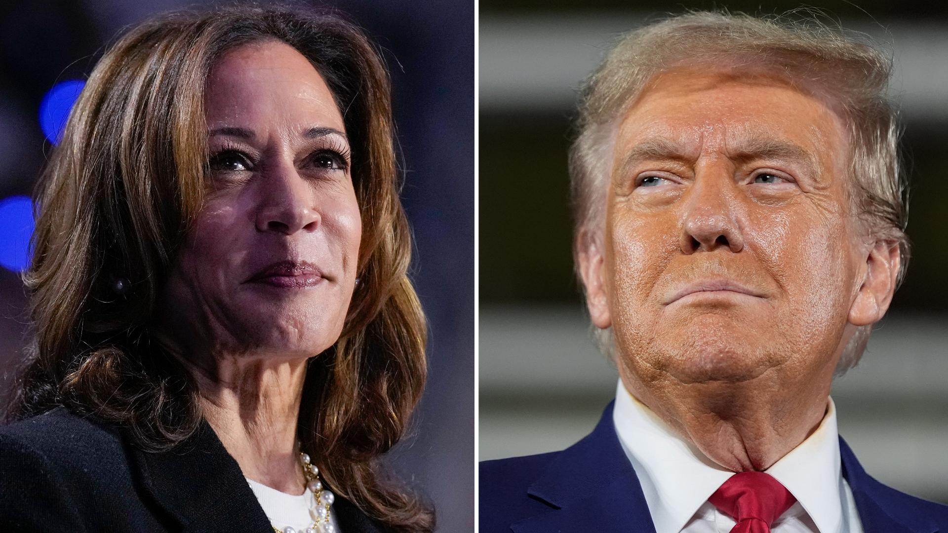 With Election Day just a day away, Vice President Kamala Harris and former President Donald Trump are blitzing the battlegrounds.