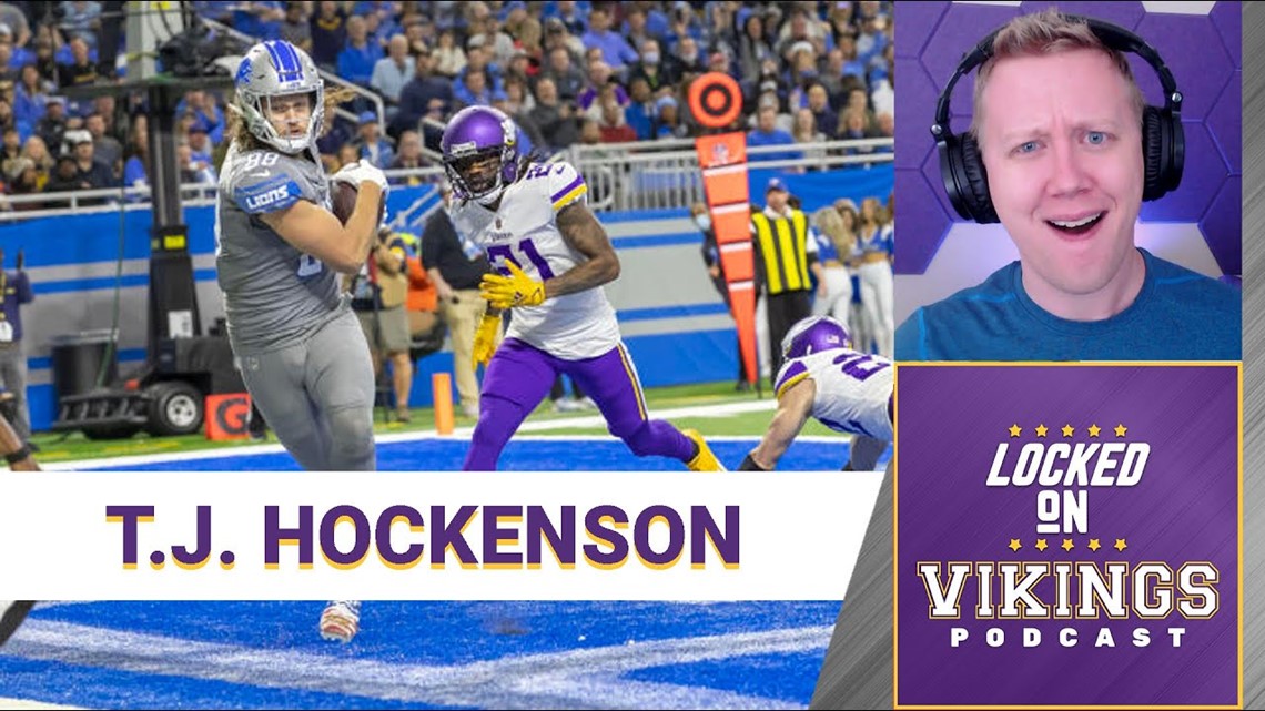 : 2023 SCORE #113 T.J. HOCKENSON MINNESOTA VIKINGS