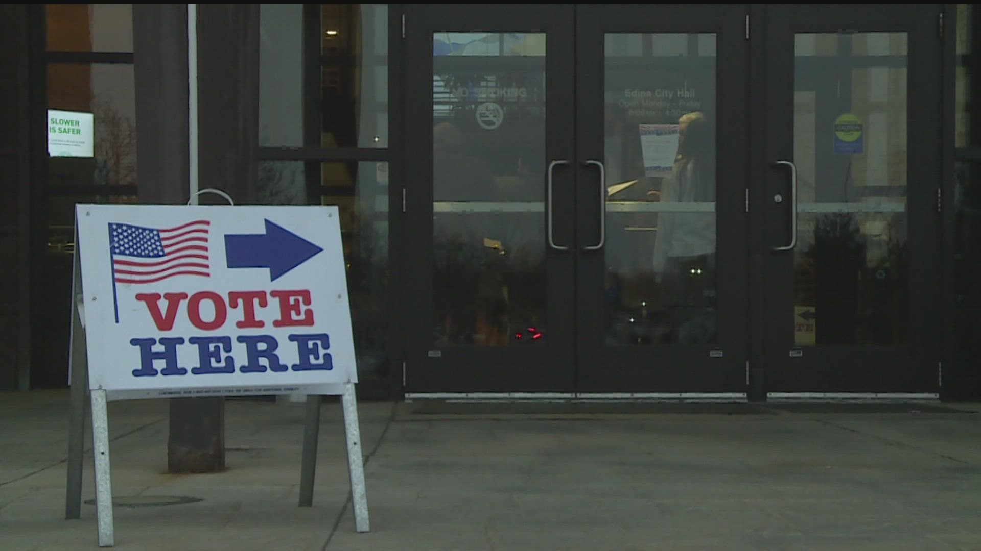 According to the secretary of state's office, more than 700,000 Minnesotans cast an early ballot.