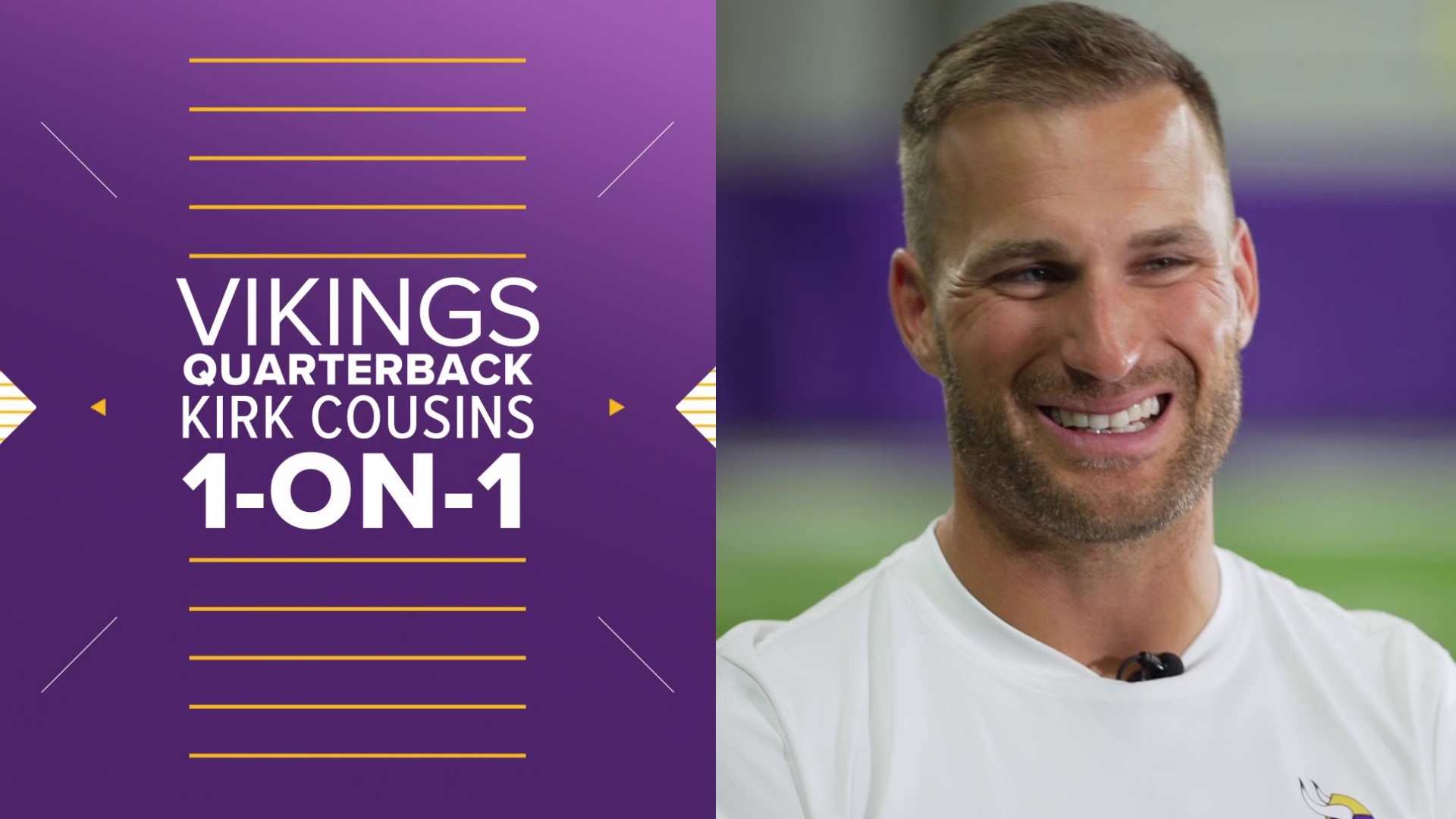 The Vikings QB and Netflix documentary subject talks criticism, respect, and origins of 'you like that' in a one-on-one with Jana Shortal.