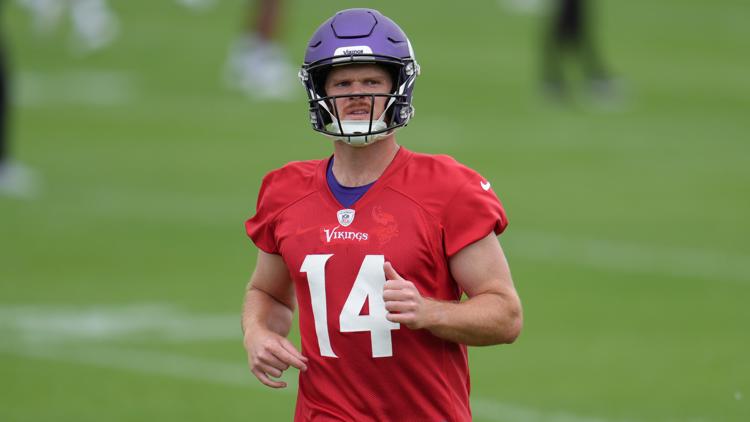 Darnold will be Vikings' No. 1 quarterback entering training camp | kare11.com