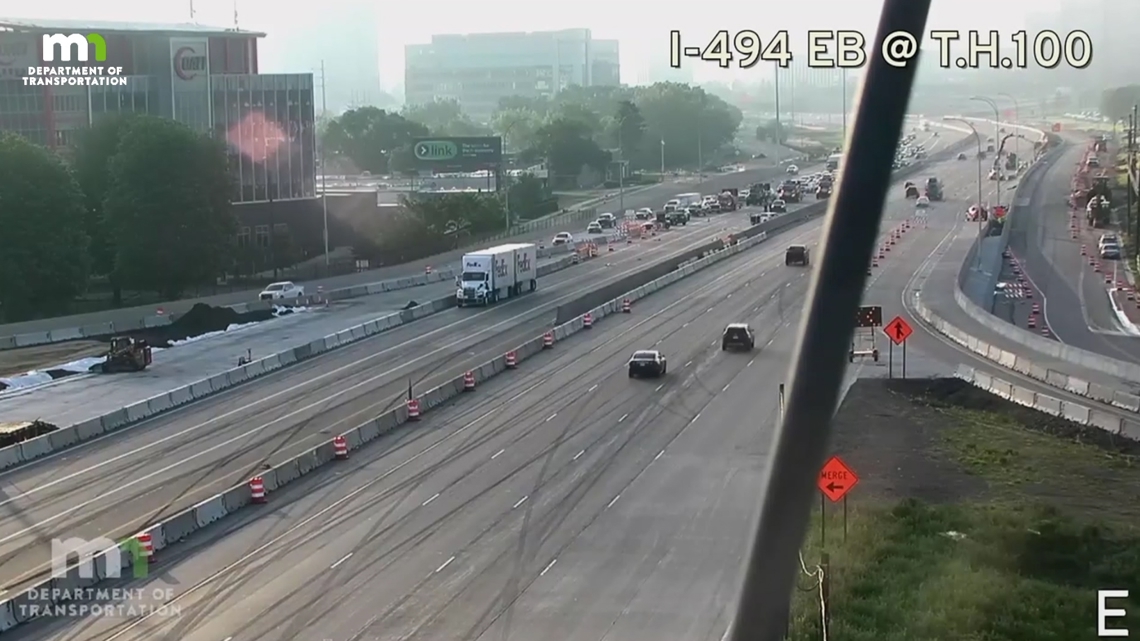 Fatal crash reported on I-494 in Bloomington