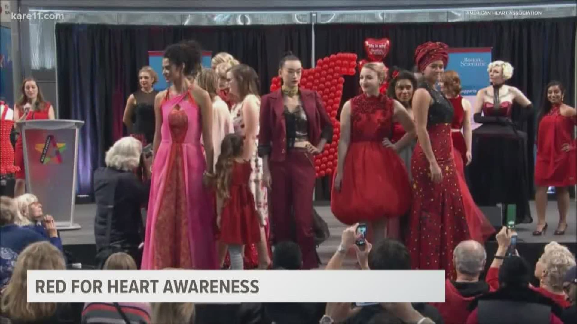 National Wear Red Day is Friday but on Saturday there will be a Go Red for Women campaign event. It's at the Go Red Health Expo at the Mall of America.