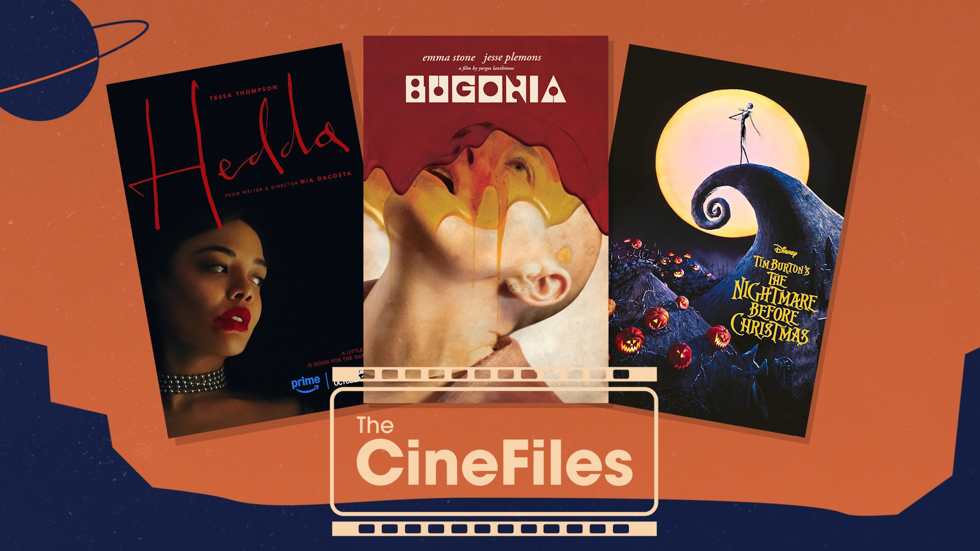This week we review the much anticipated 'Bugonia', plus 'Hedda' and the Halloween classic 'The Nightmare Before Christmas'.