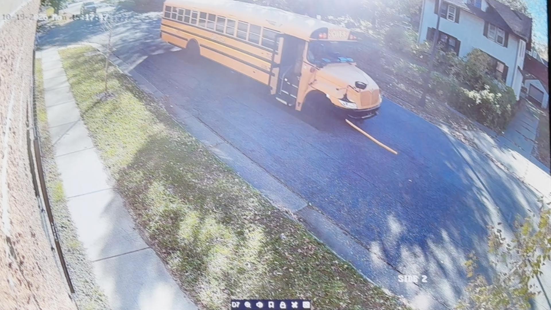 Bystander stops runaway school bus with students on board in St. Paul