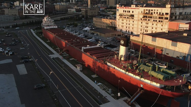 KARE in the Air: Historic Great Lakes ship SS William A. Irvin