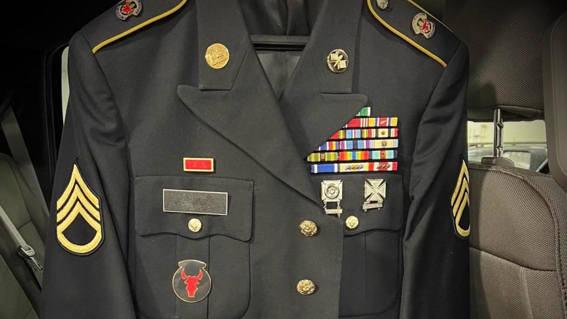Veteran's stolen uniform found by police | kare11.com