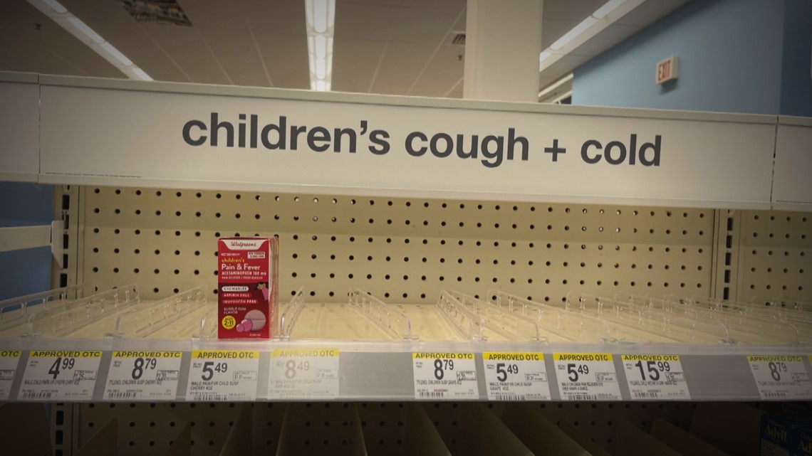 What to do if you can't find Children's Tylenol