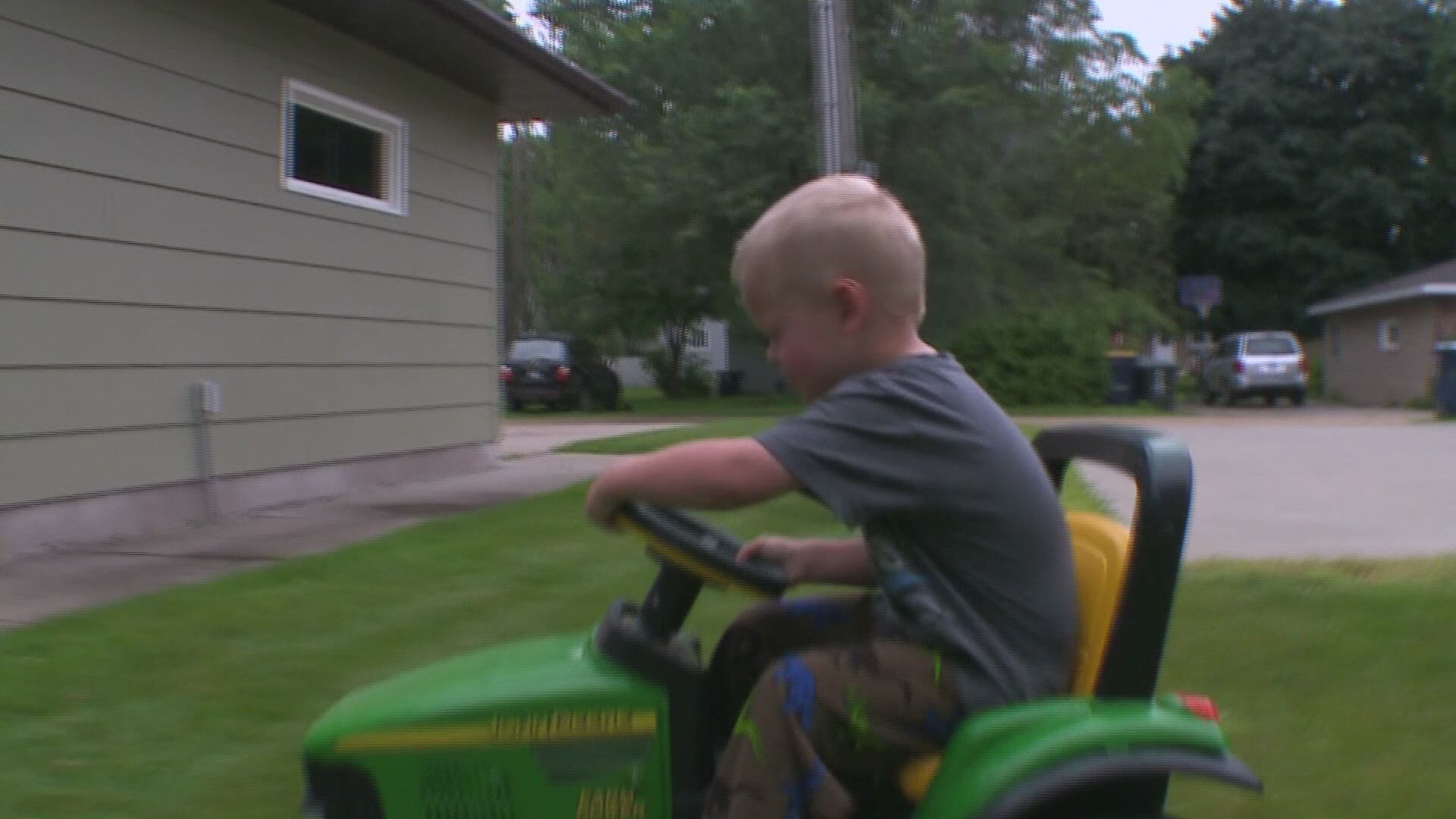 Originally aired July 2014. Emmett and Erling are the best of friends despite their age difference. KARE 11's Boyd Huppert shares their story.