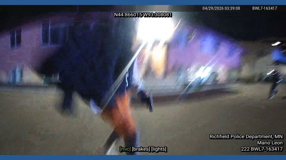 Richfield police release officer body-worn camera footage in deadly April shooting