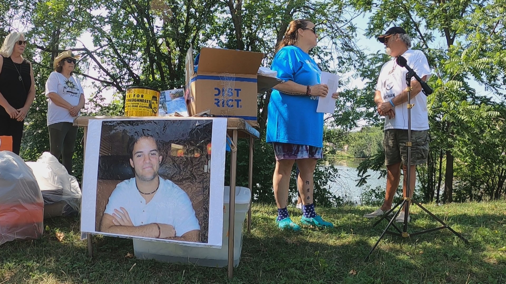Friends and family of Jonathan O'Shaughnessy gathered Monday in Richfield to remember the 24-year-old who was killed six years ago on this day.