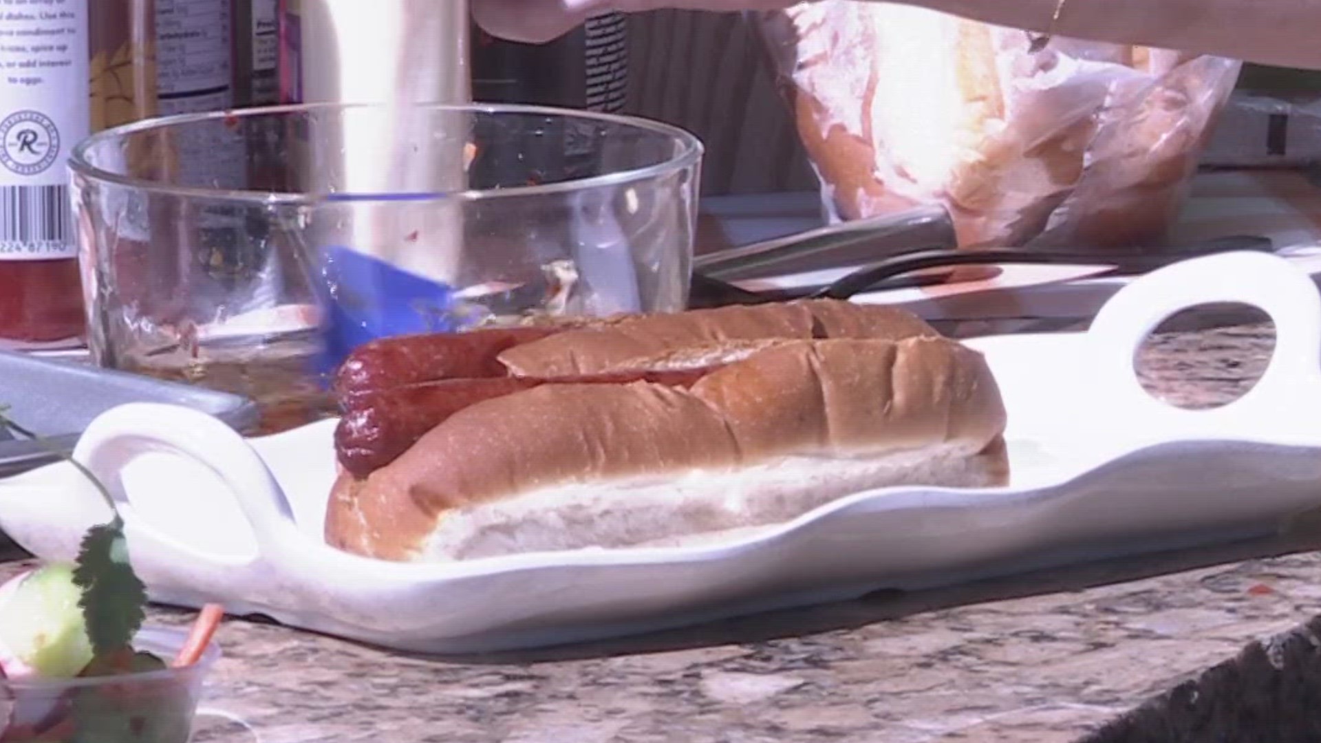Kowalski's Culinary Director Rachael Perron joins KARE 11 Saturday in the backyard to show us how to up our hot dog game.