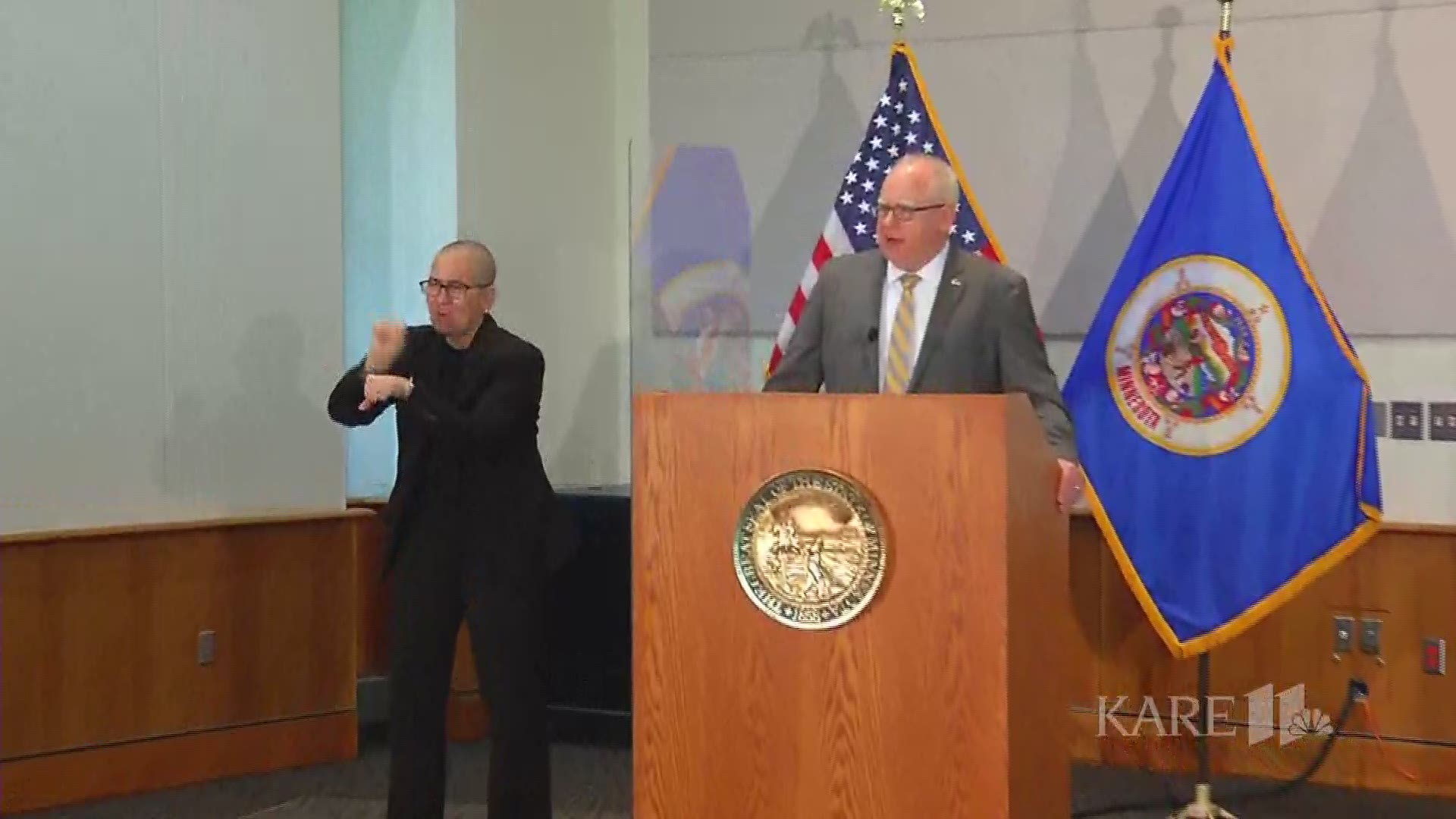 Gov. Tim Walz and bipartisan Minnesota House and Senate leaders announced an agreement on the state budget on Monday morning, ahead of the midnight deadline.