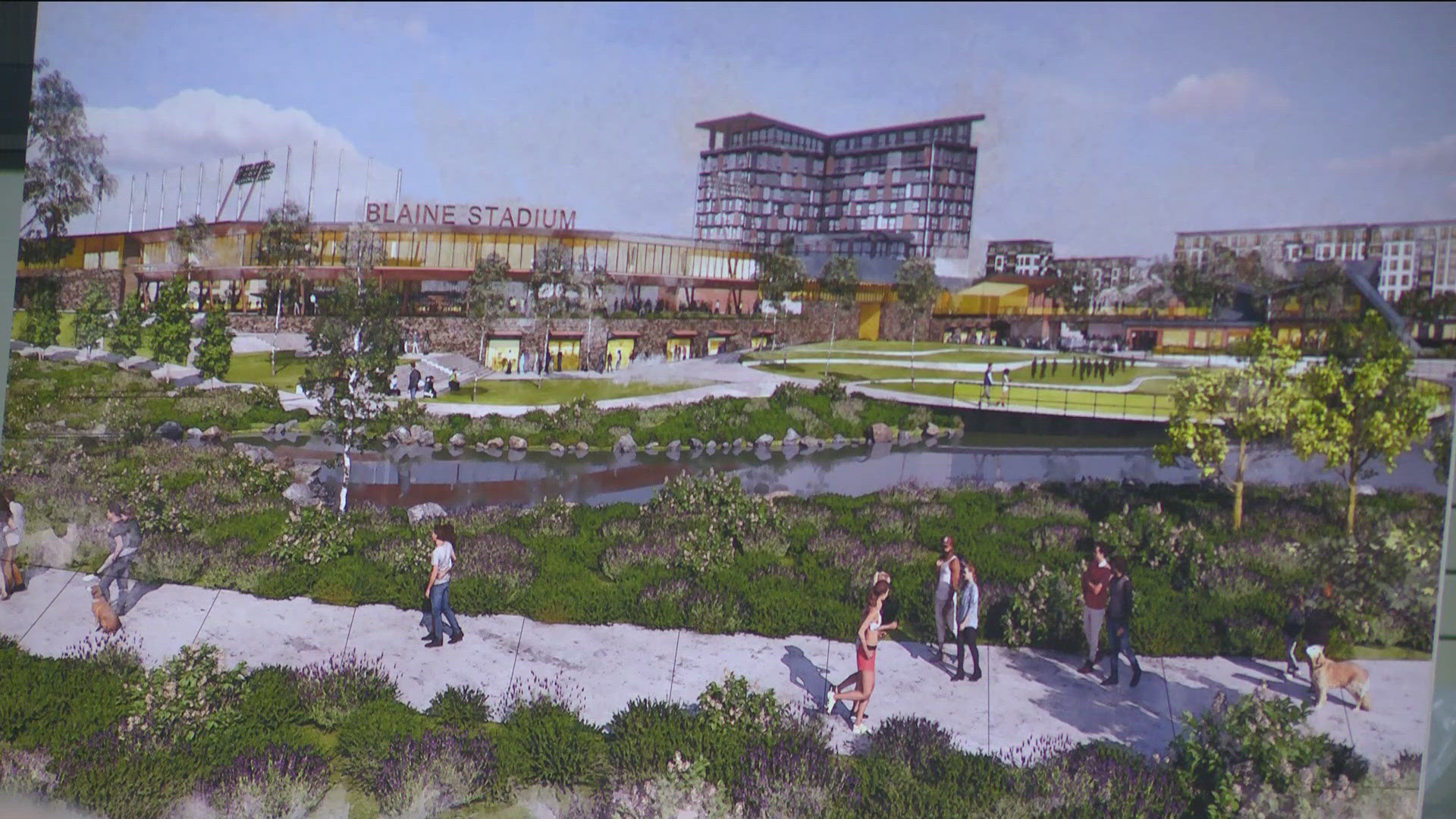The plan would bring new hotels, restaurants, entertainment and housing to the area.