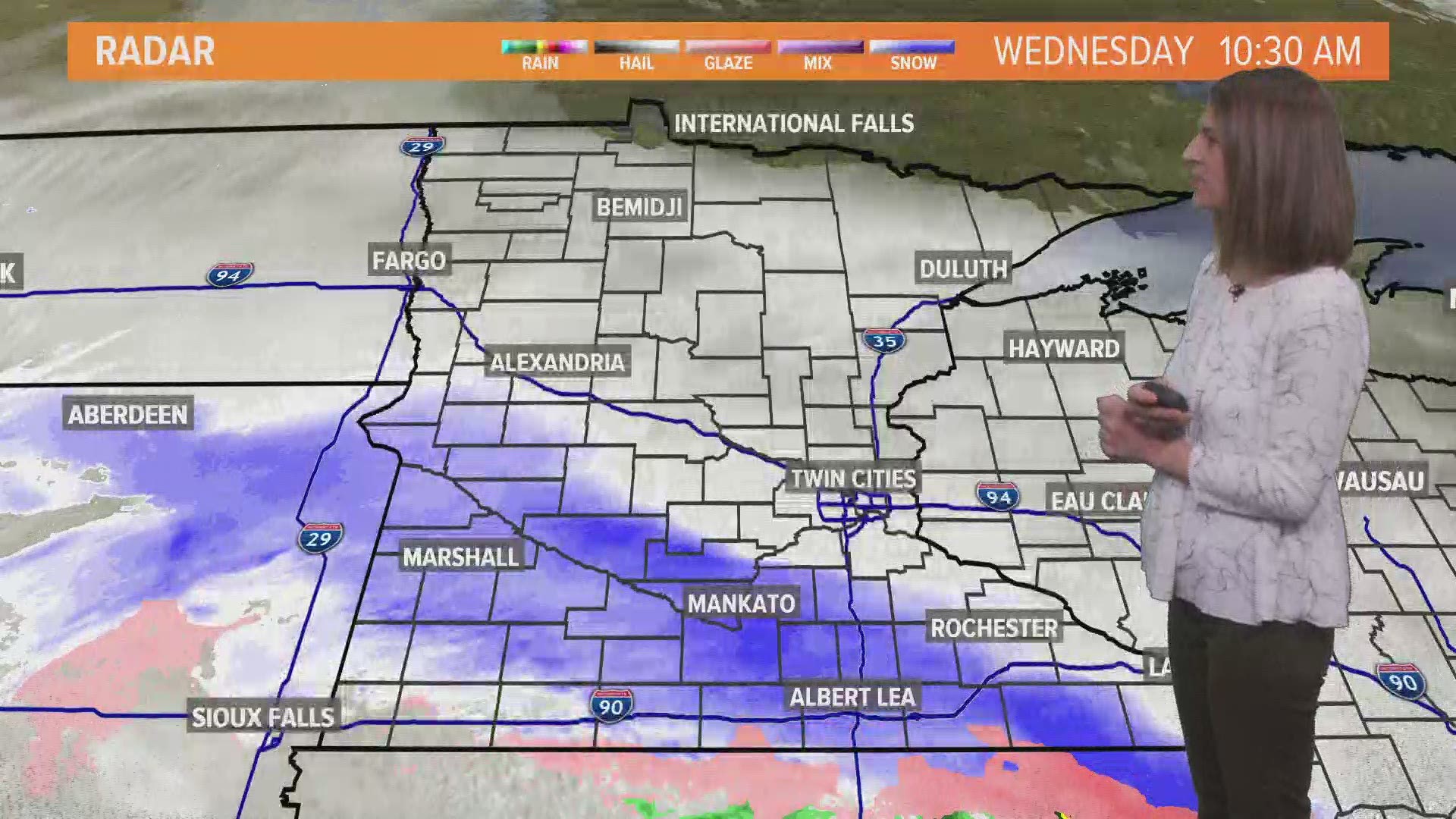 Midday weather forecast 41019