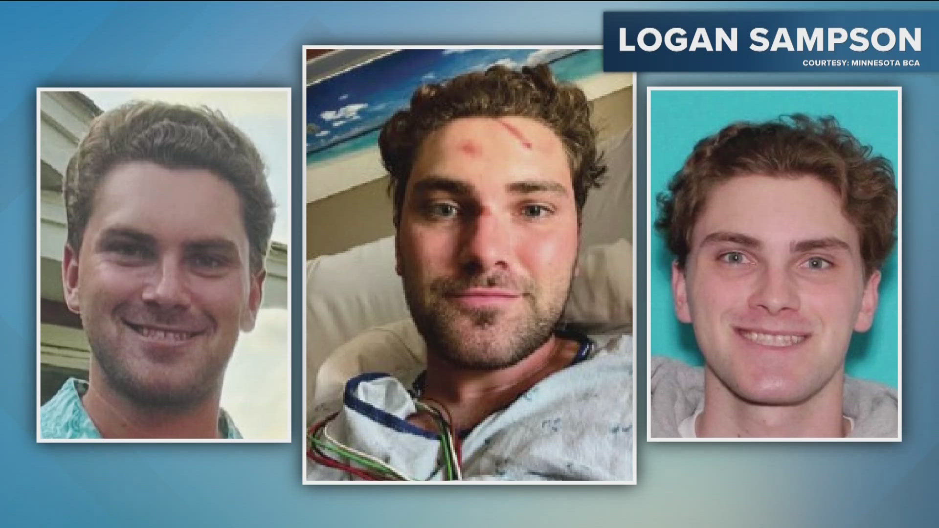 Logan Sampson was last seen wearing a gray hoodie and black jogger pants. His family says he has a history of seizures. 