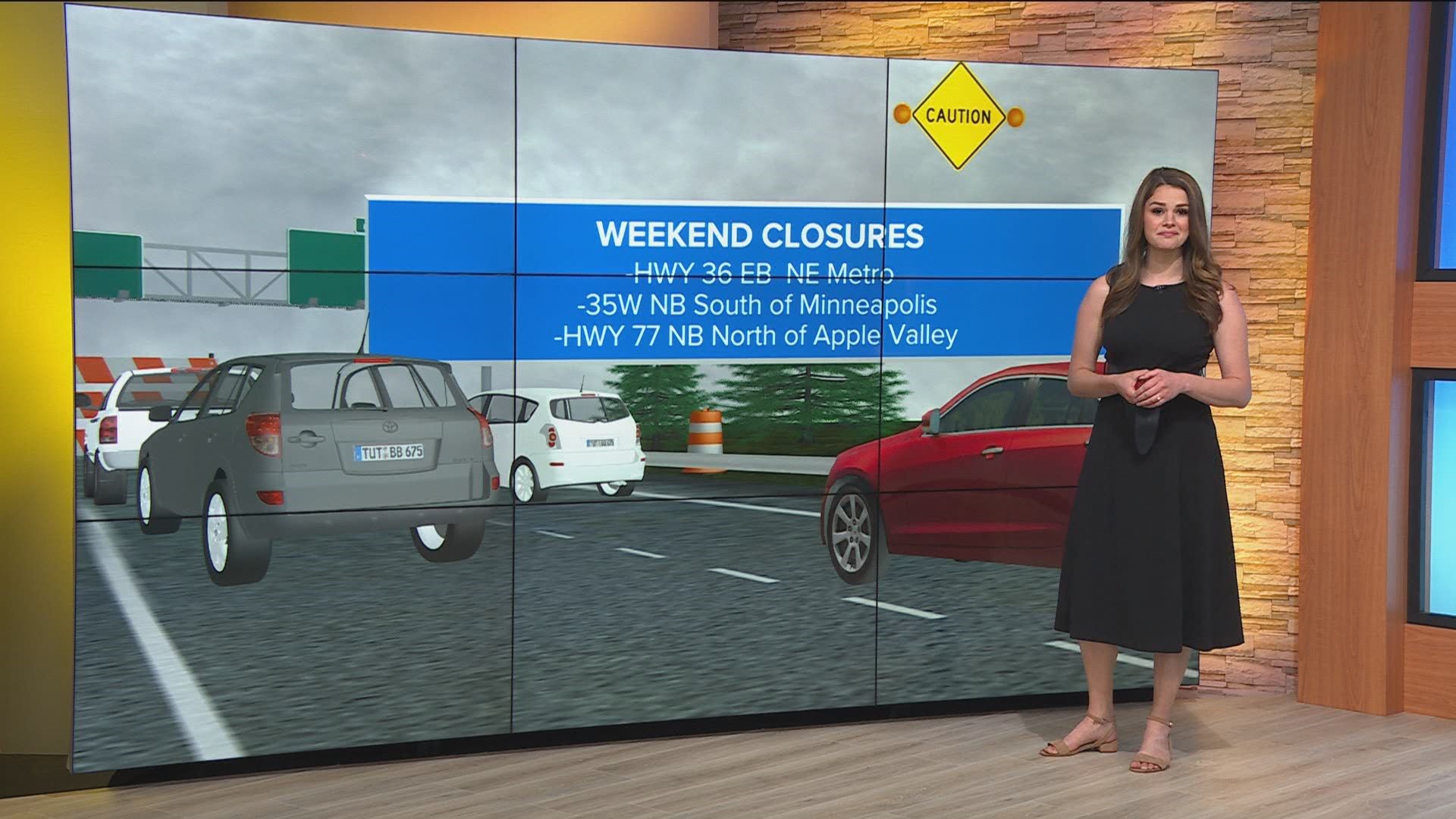 Three big weekend road closures could snarl your plans if you don't plan ahead. KARE 11's Alicia Lewis has more on the traffic hot spots.