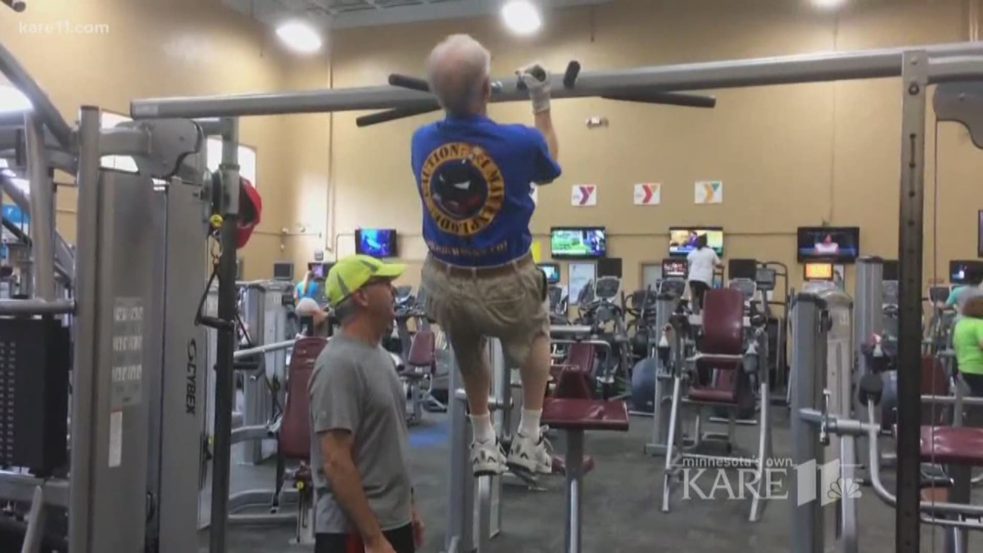Dan Disalvo used a health scare to find a new hobby. Seventeen years ago, the 88-year oldunderwent quadruple bypass surgery. Disalvo says he's been on a health kick ever since.