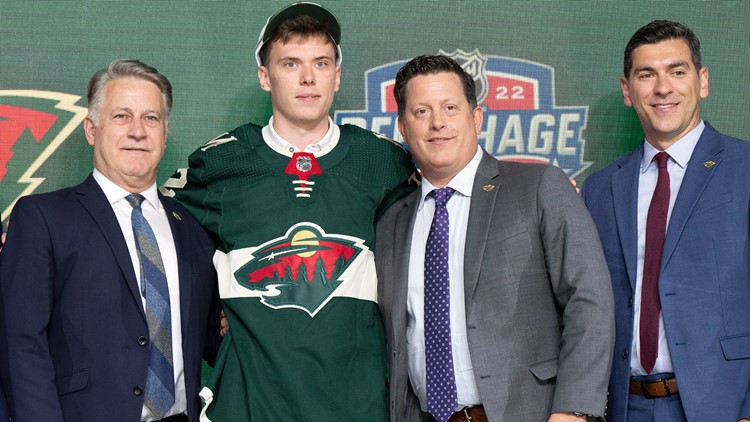 Wild select two forwards in first round of NHL Draft