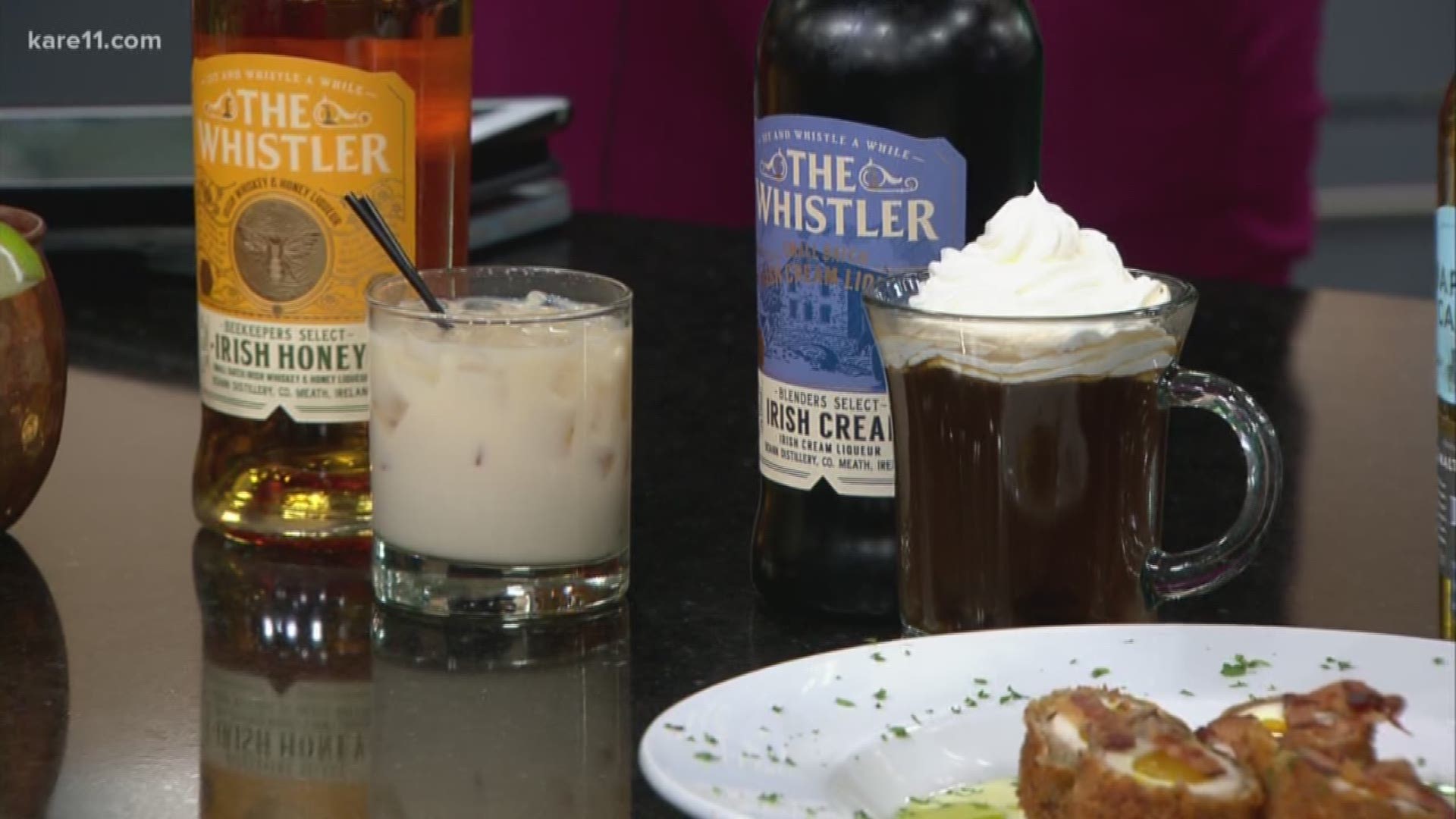 Sydney Mahoney and Peter Kenefick from Emmett’s Public House on Grand joined us on KARE 11 News at 4 to get us into the St. Patrick's Day spirit.