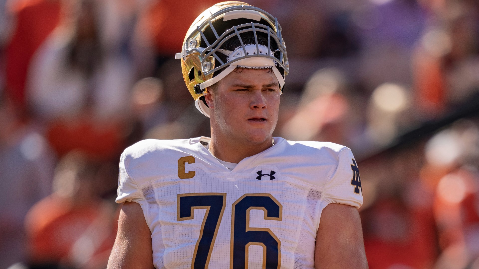 Former Totino-Grace star is projected to be a top-10 draft pick in April's the NFL Draft.