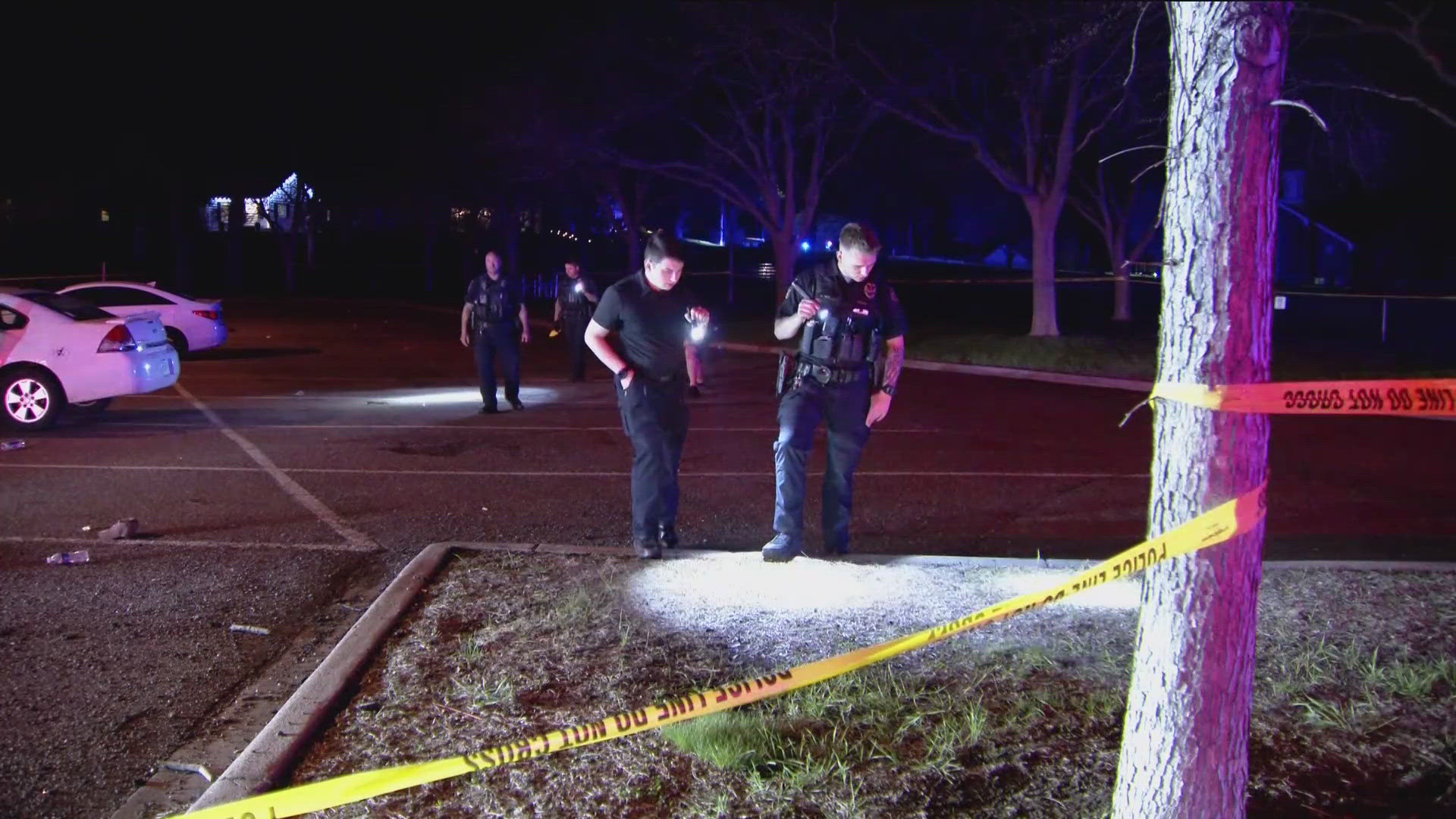 A 19-year-old woman and man in his 20s are recovering at the hospital after a shooting Sunday night. 
