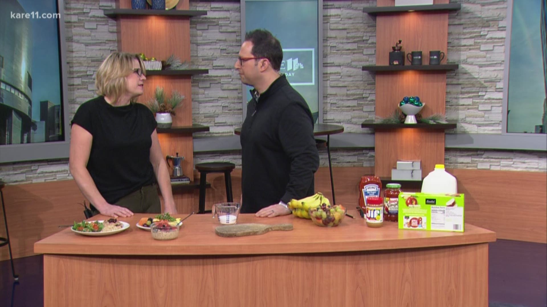 Registered dietitian Amy Pleimling from Allina Health Weight Management stopped by KARE 11 Saturday to share her tips for success all year long. https://www.kare11.com/article/news/health/health-tips-for-the-new-year-from-allina/89-a539d502-2214-4266-8716