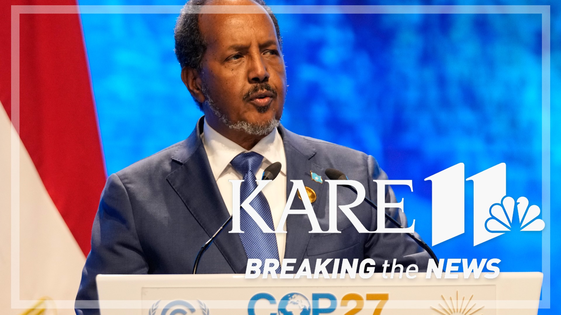 Somalia President Hassan Sheikh Mohamud visits Minneapolis | kare11.com