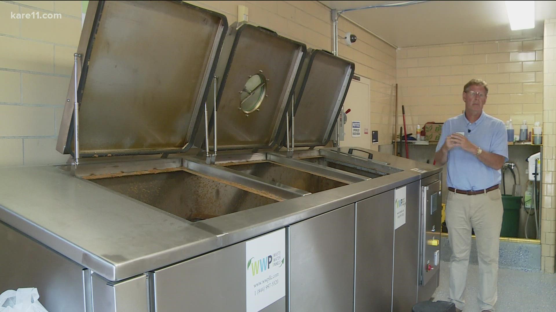The elementary school in Fridley is using state-of-the-art techniques to turn trash and recycling into valuable resources.