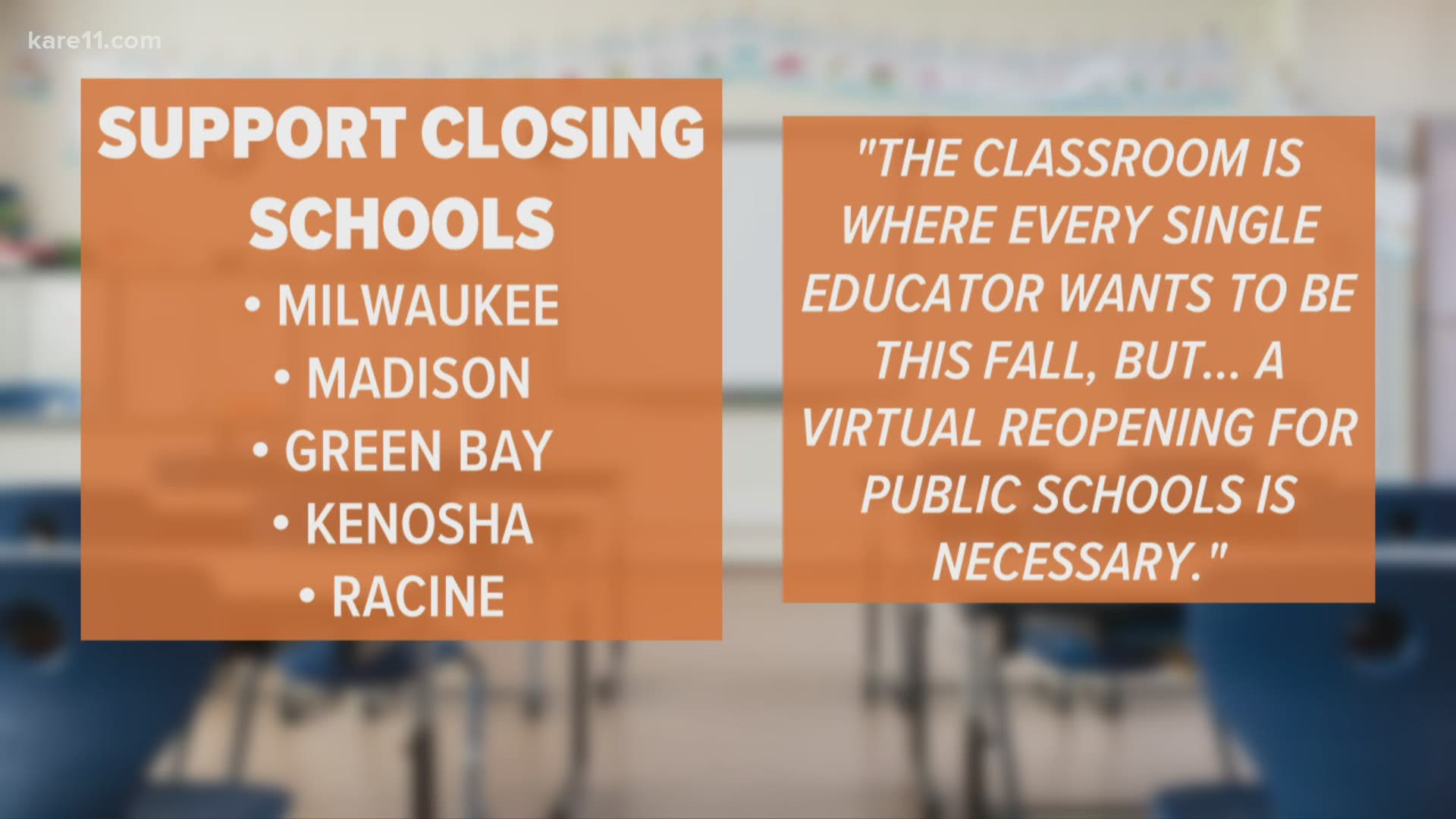 The five largest districts in the state are calling out to the Gov. on fall 2020 school year