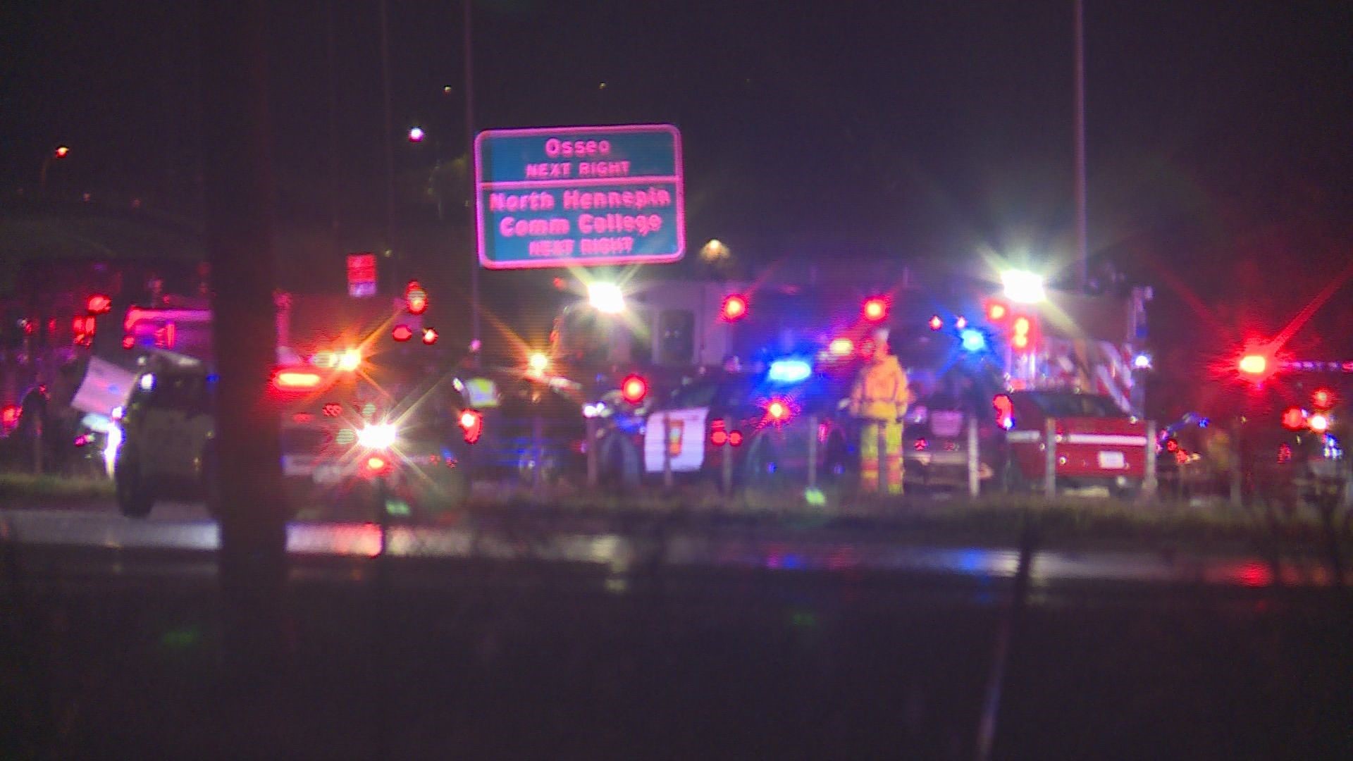 5 injured in wrongway crash on Highway 169 in Brooklyn Park