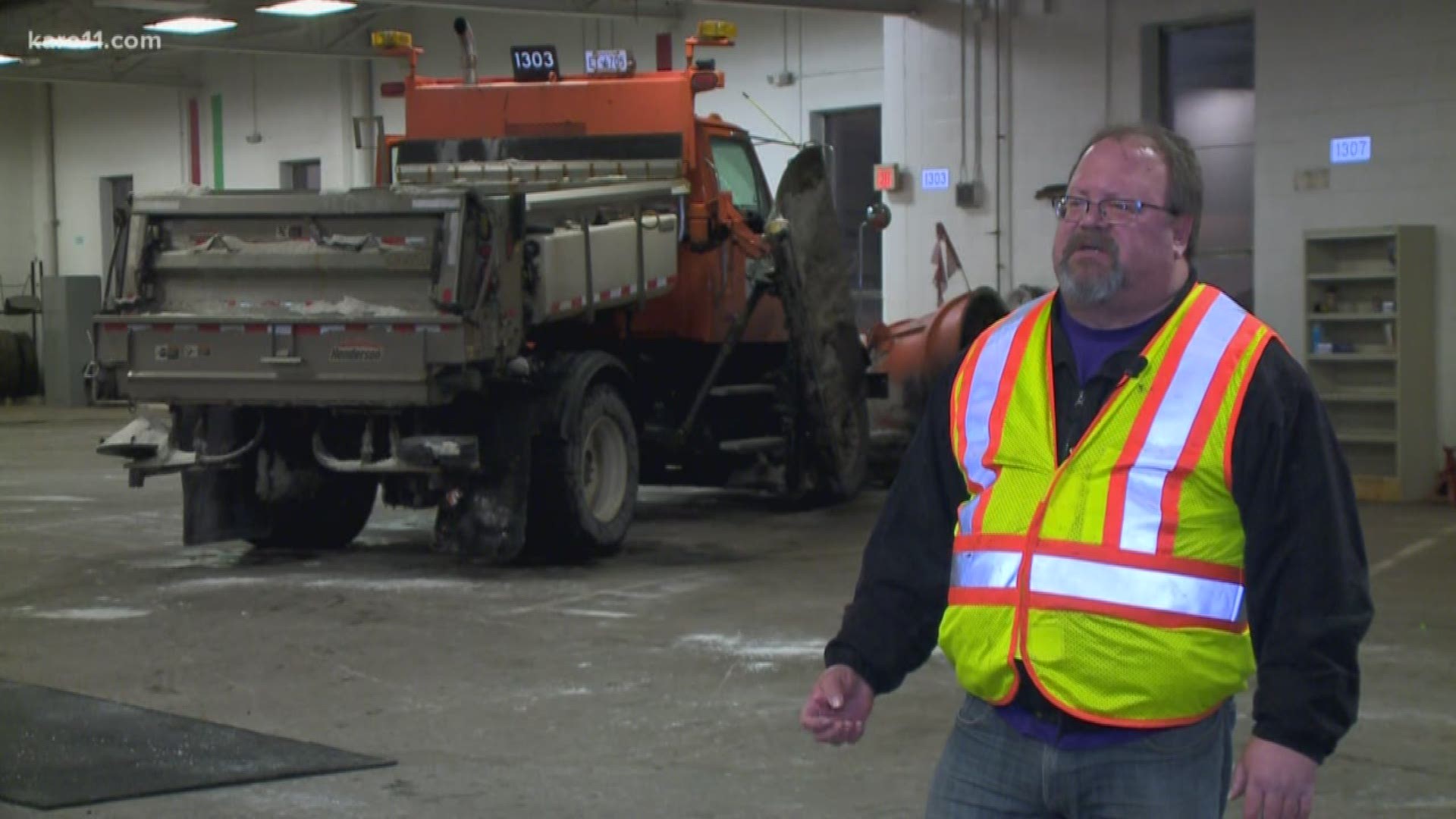 Nearly 200 crews with the MN Dept. of Transportation are out rotating through 12-hour shifts, racing against time to keep you safe.