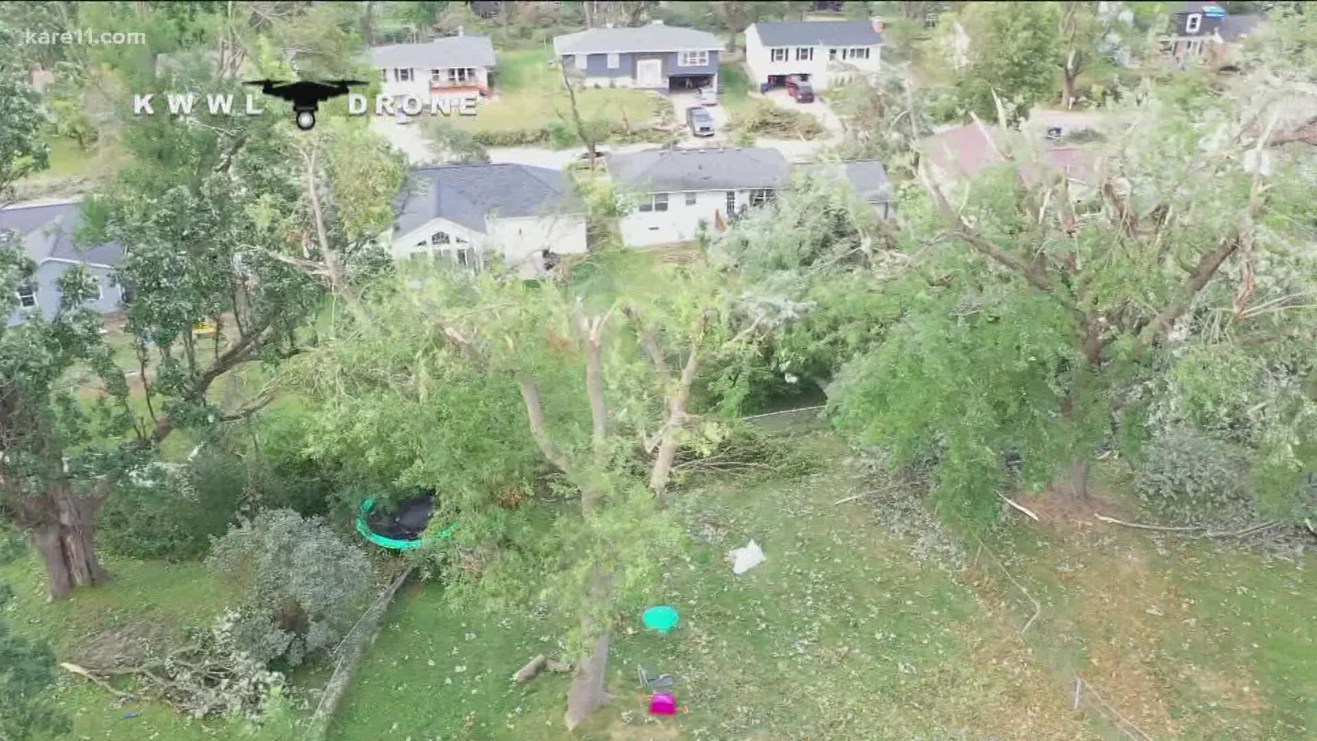 The Cedar Rapids derecho Devastation felt one year later