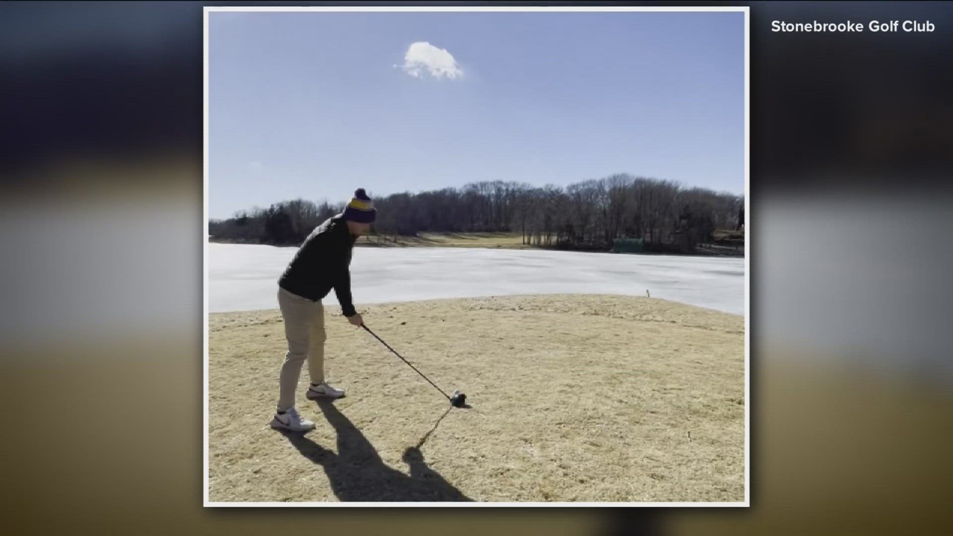 Three golf courses are open in the state on Friday, at the same time as ski resorts are celebrating their last weekends. 