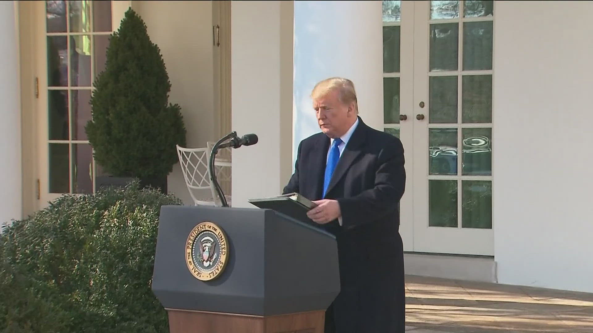 Attorney General Keith Ellison said he's looking at "every option" after President Trump announced plans to revoke Somalia from the temporary protected status list.