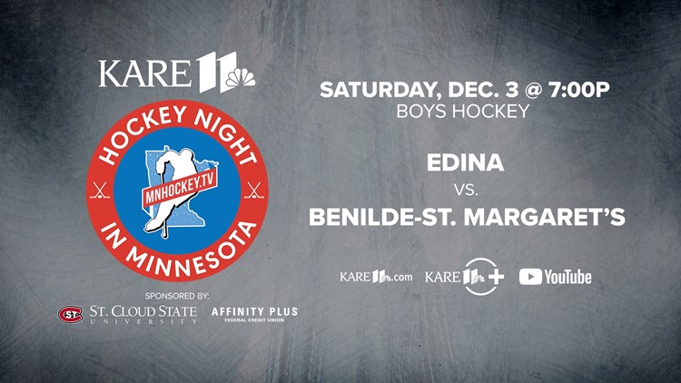 Hockey Night in Minnesota | Dec. 3: Edina vs. Benilde-St. Margaret's (Boys)