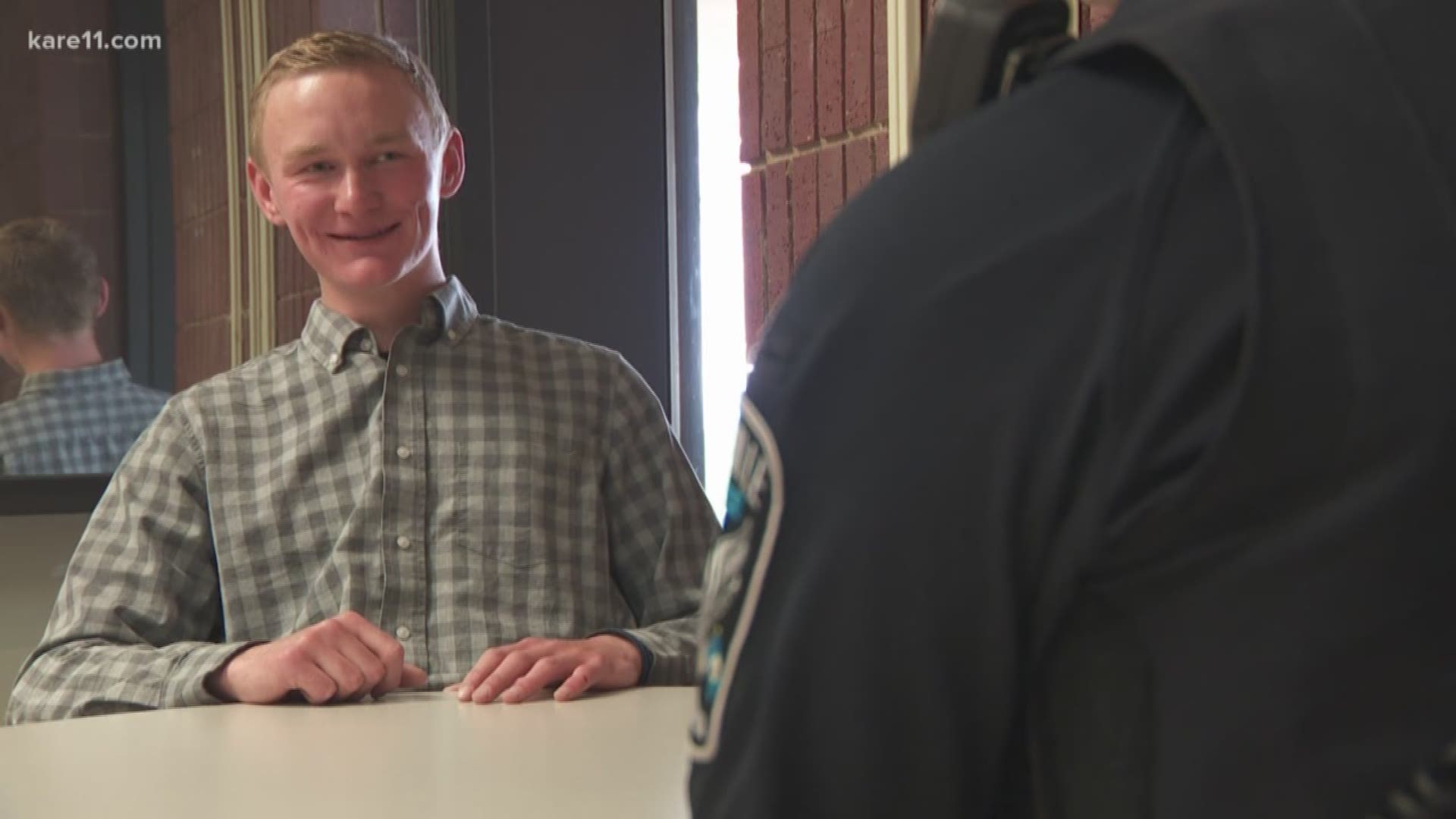 A Burnsville High School student is inviting people to talk with officers about their concerns and learn what it's like to have a job in law enforcement.
https://kare11.tv/2HIVnGy