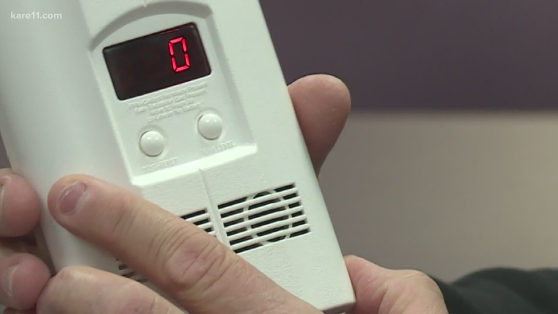 Make sure you're checking your carbon monoxide alarms now that the cold months are upon us.