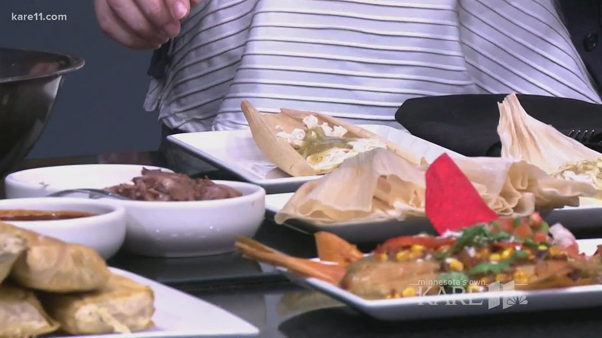 For Mexican-Americans tamales are a staple on Christmas Eve and a wonderful way to get the whole family involved in assembling them. Chef Mauricio Legorreta from Cantina Laredo shared his recipe and tips for making tamales. http://kare11.tv/2AEaz31