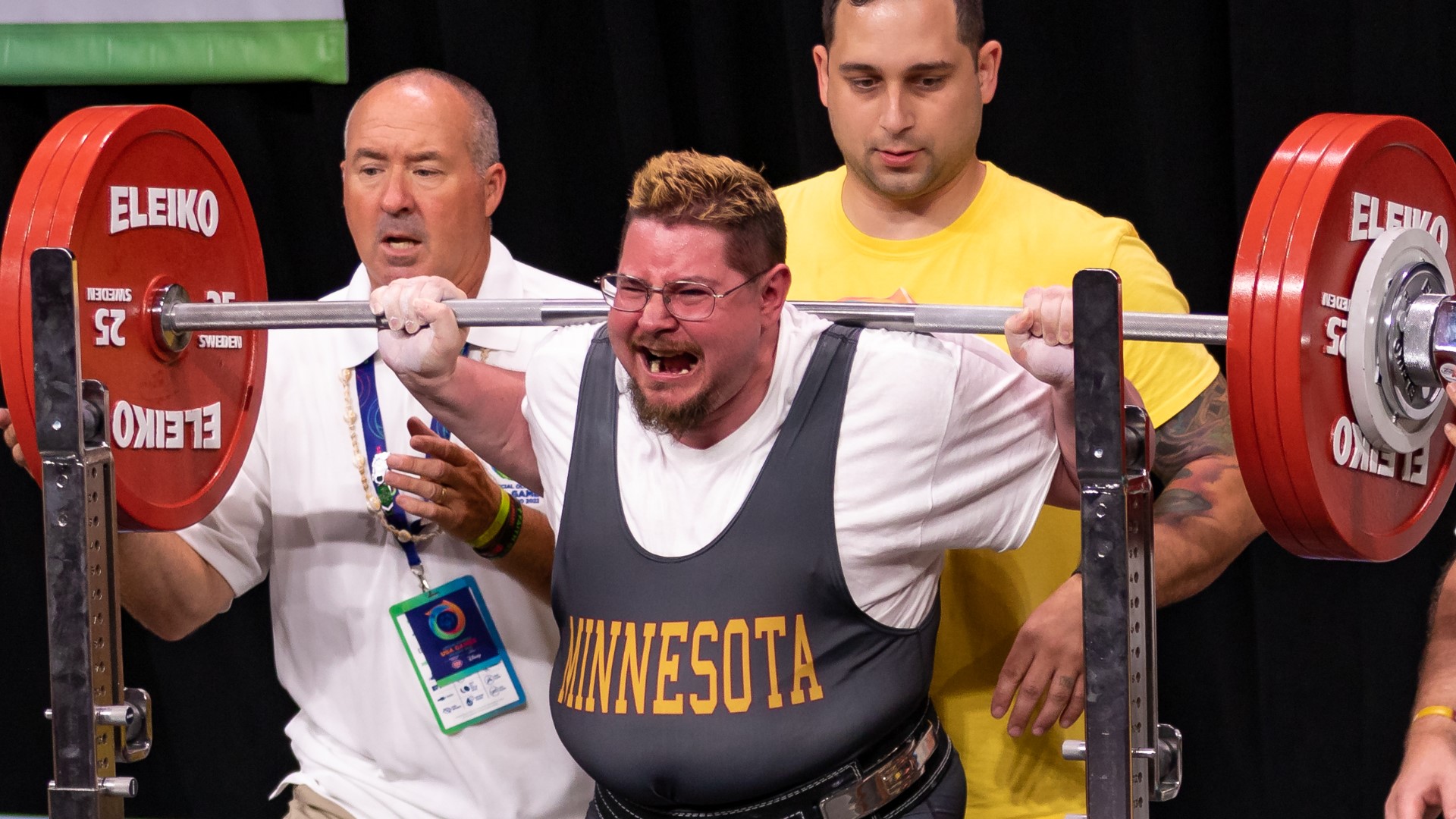 Daniel Boyd overcomes the odds to capture gold in the powerlifting competition at the national Special Olympics in Orlando.
