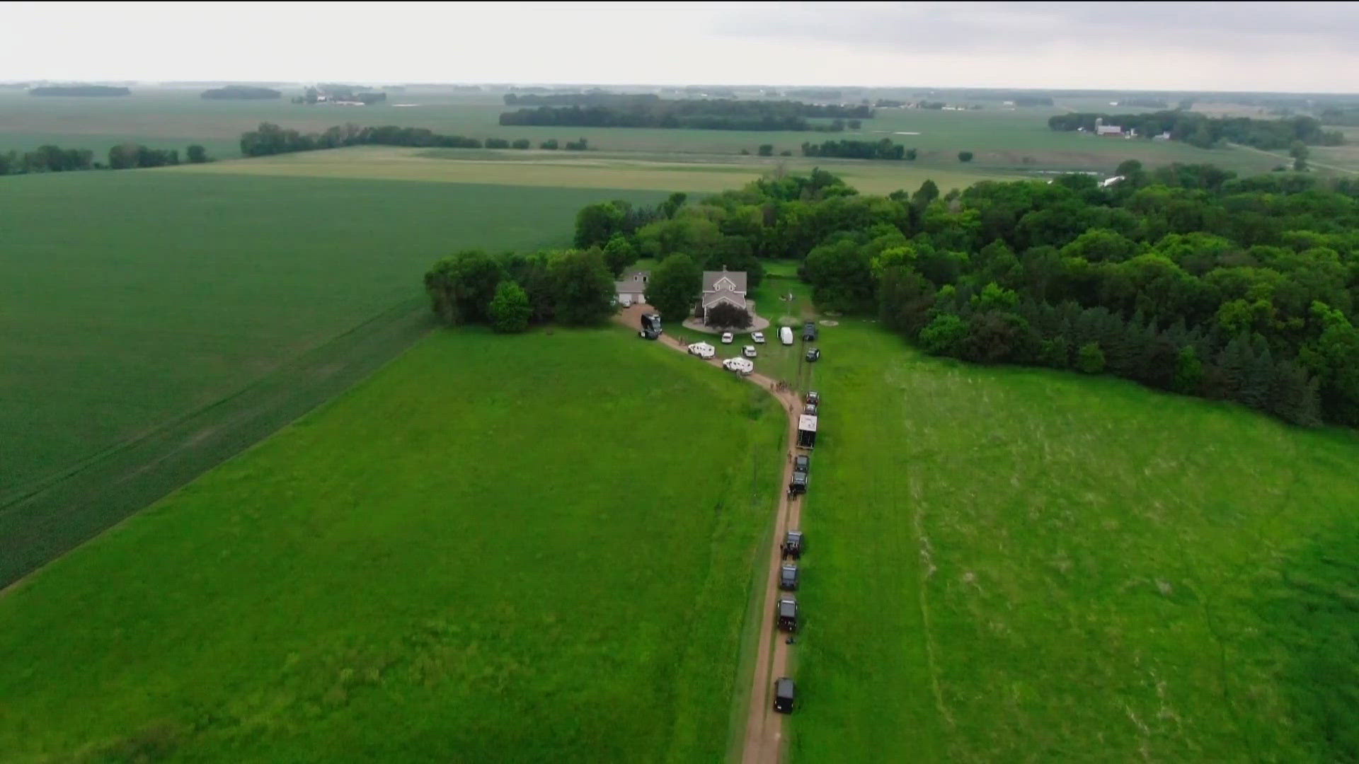 Wendy Thomas came to her neighbor's home to get an address book, and as she was pulling out of the driveway, she saw Vance Boelter standing in a meadow.